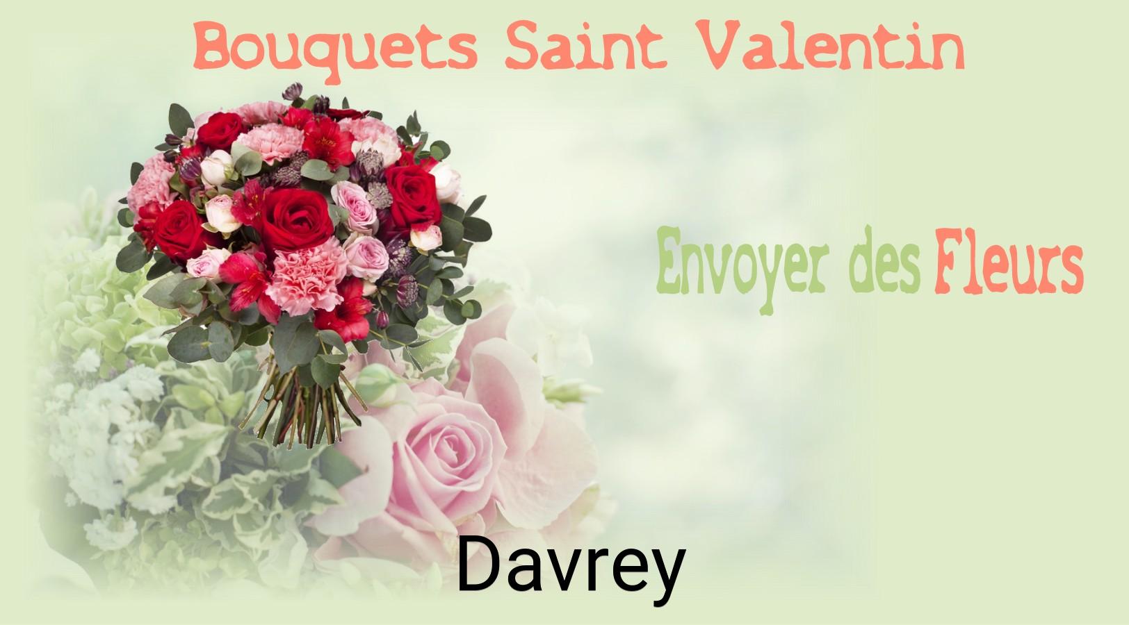 Roses de Saint-Valentin livrées à Davrey